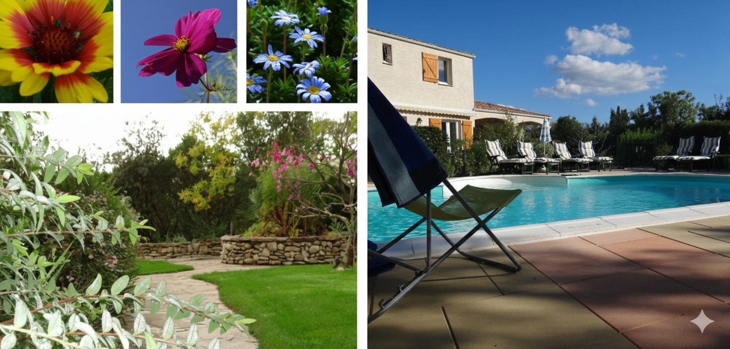 Ambiance nature et calme aux Gîtes de la Caumette