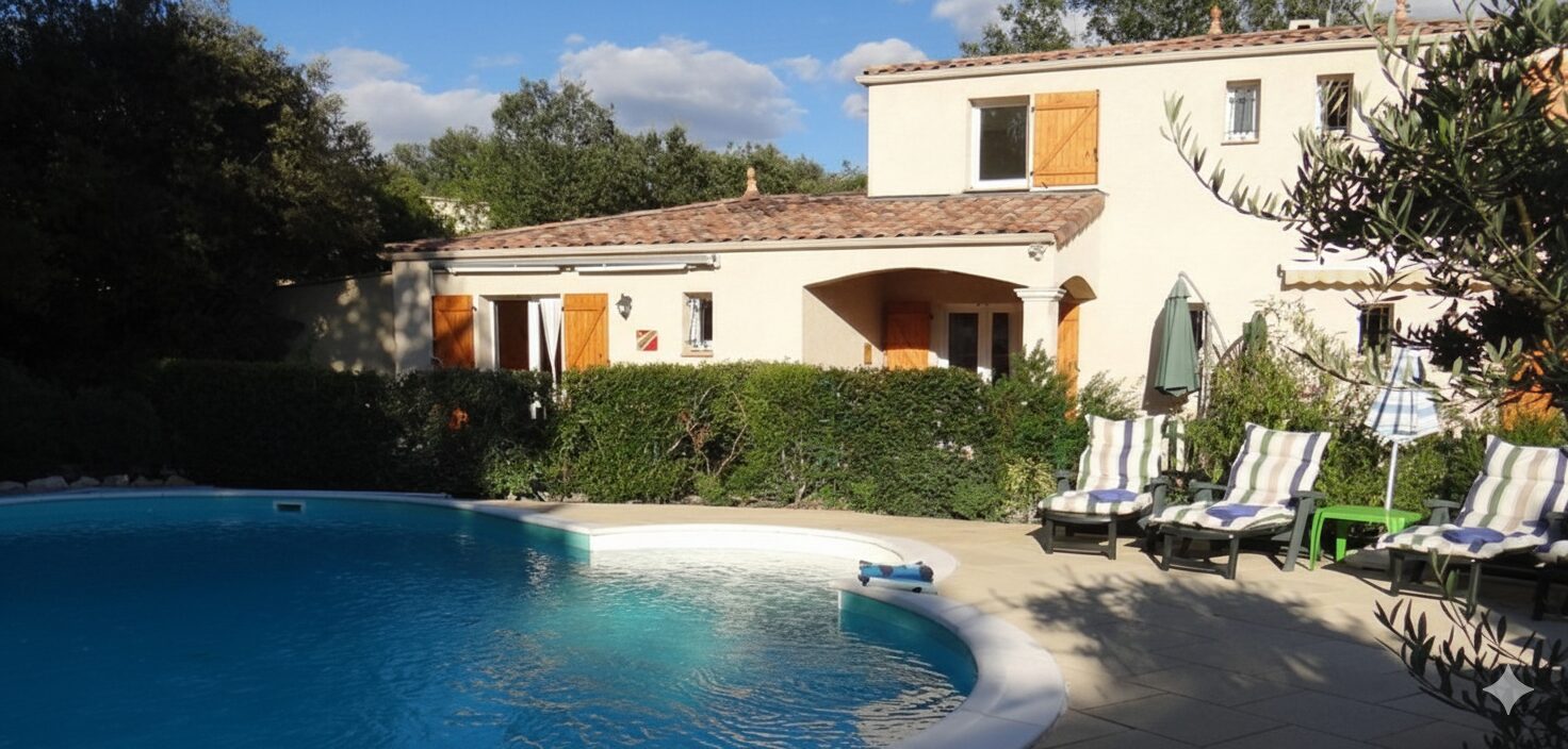 Gîtes de la Caumette, gîtes de vacances avec piscine dans l’Hérault, au pied du Pic Saint-Loup