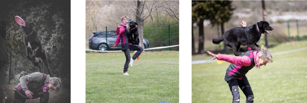 Mimi et Maya chien aux Gîtes de la Caumette, location de vacances dans l’Hérault